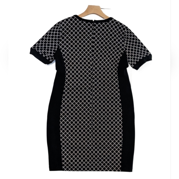 Michael Kors Geometric Print Sheath Dress – Size L - Picture 5 of 8